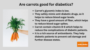 Disease & Diet 23 are carrots good for diabetics